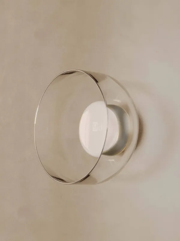 Wybór klientów - Aromas Lampa ścienna / kinkiet Ipon czarny śr. 20 cm szkło transparentne