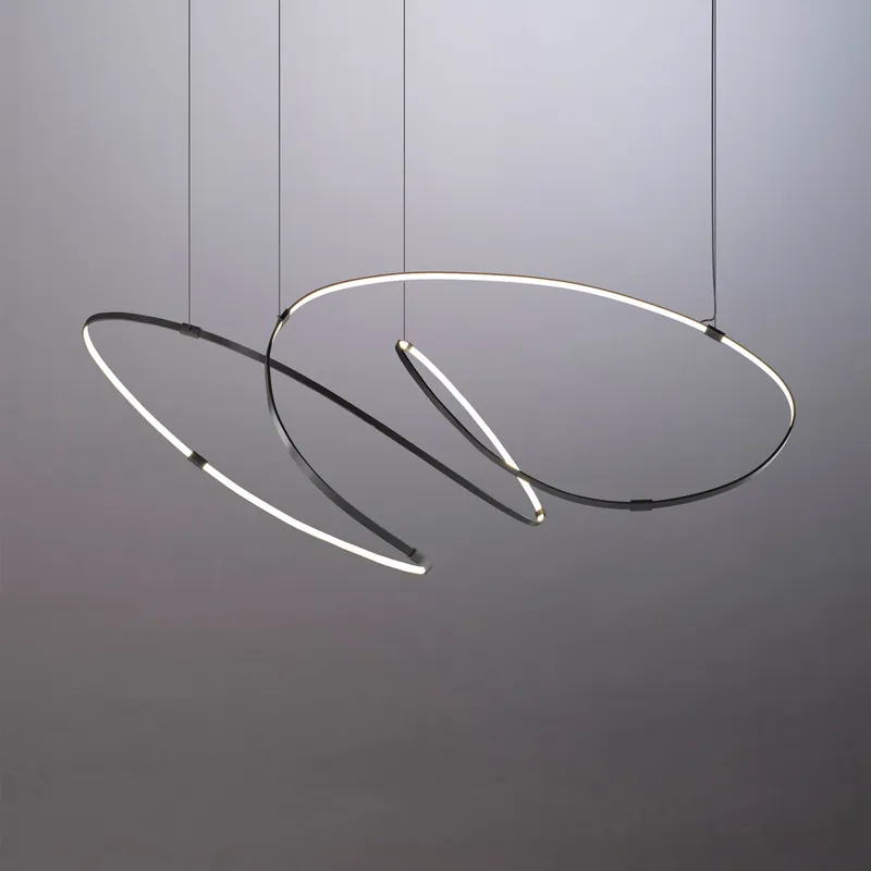 10 heures 10 Lampa wisząca Zigouzi śr. 150 cm czarna - Wielka wyprzedaż