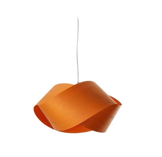 LZF Lampa wisząca Nut pomarańczowa szer. 42 cm - Najlepsza cena