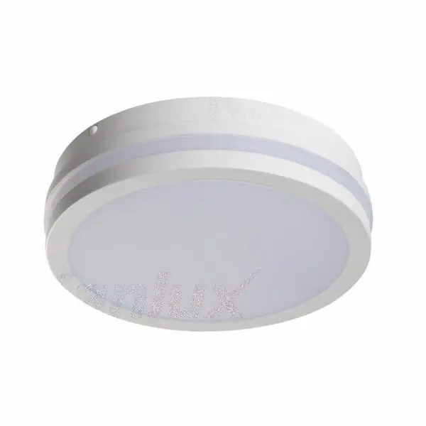 W sprzedaży - Kanlux plafon led BENO 18W NW-O-W neutralna biała, 4000K, 1550lm, okrągły, biała, IP54