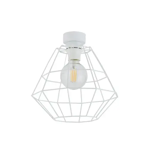 Bestseller - Lampa sufitowa 6210 TK Lighting DIAMOND biały 1 D