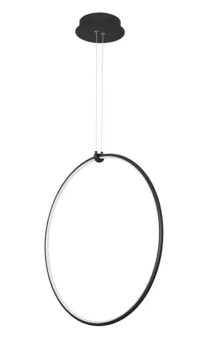 Lampa wisząca CHINU LE41603 czarny LED 28W - Nowość w ofercie