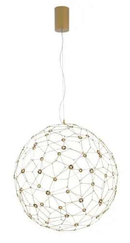 Bardzo popularny produkt | Lampa wisząca ALTA LE41322 złoty LED 21.6W
